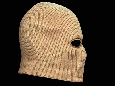 Tactical Balaclava Low-poly 3D model