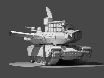 PEREH IDF Tank Hunter 3D print model