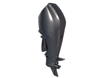 outboard engine stand - boat engine - Yamaha Outboard 3D print model