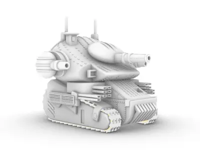 Ucretsiz Kucuk Tank 3D Model  Free 3D print model