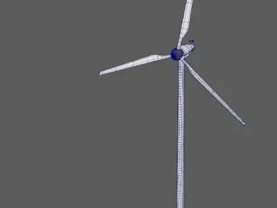 Wind Turbine Free 3D model purchase