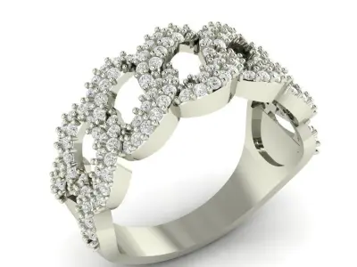 Diamond ring Free 3D model purchase