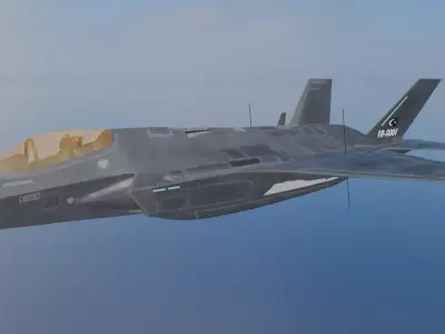 F35 Turkish version 3D model