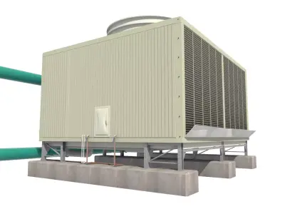 cooling tower 3D model order