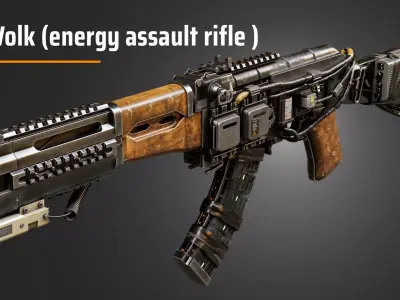 AK VOLK 3D model