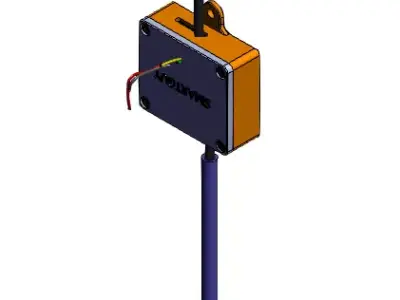 Fully automatic tool setting device 3D model