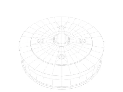 Brake Drum 3D model
