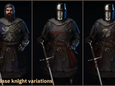 Knight Armor Collection -  mega pack