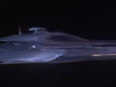 Spaceship 3D model get