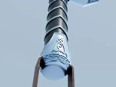 Thors Hammer 3D model