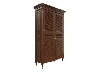Classic cabinet 06 05 3D model