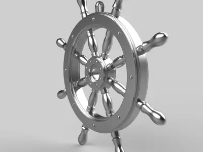 Vessel Wheel  3D model