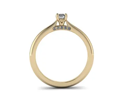 Diamond Jewelry Ring 8 3D print model purchase