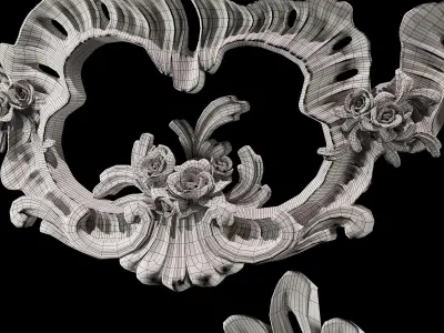 classical consoles 3D model