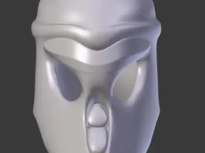 invented helmet 3D model