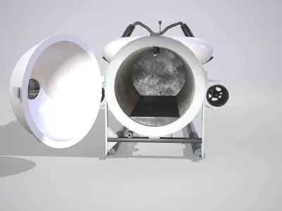 OceanGate Titan Submarine Model 3D model