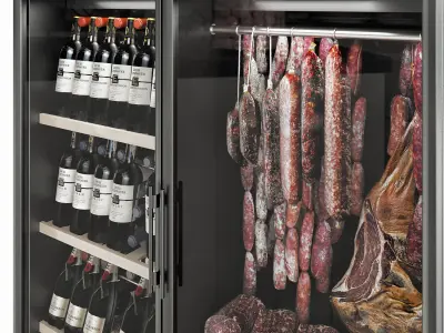 Calice wine fridge 3D model