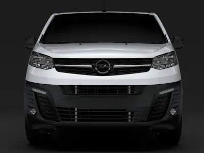 Opel Vivaro Van L2 2020 3D model