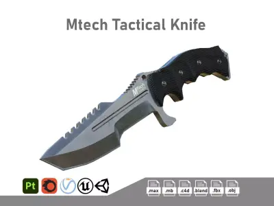 Mtech Tactical Fighter MTX8054 Low-poly 3D model