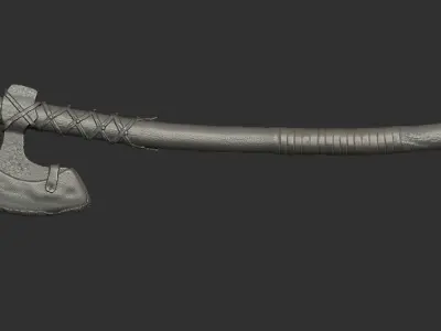 Viking AXE 3D model shop
