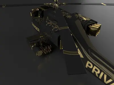 Luxury Apache 3D model