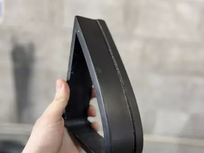 Side Mirror Extension for Pickup Truck 70mm Functional Part 3D print model