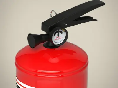 Fire extinguisher 3D model 25