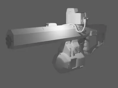 Heavy Gun 3D model