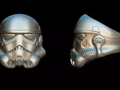 Storm trooper ring 3D print model purchase