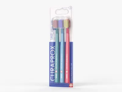 Toothbrush Curaprox CS 5460 Trio 3D model