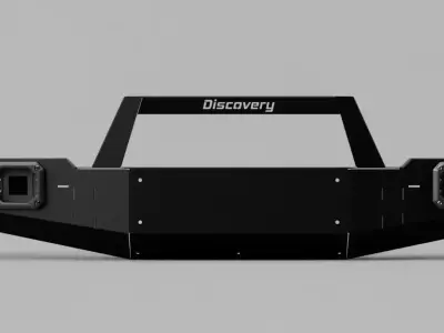 Land Rover Discovery 2 Aftermarket Steel Front Bumper 3D model