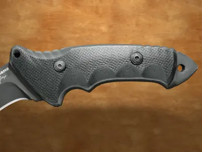 Modern Military Knife 3D model