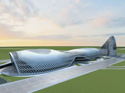 Complex 3 3D model