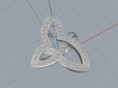 female ring 3D print model