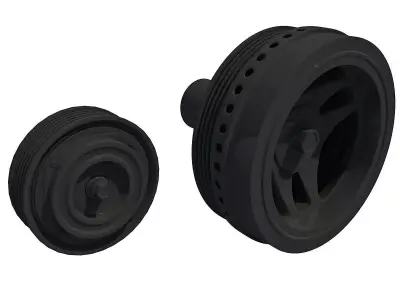 Engine Part V4 3D model