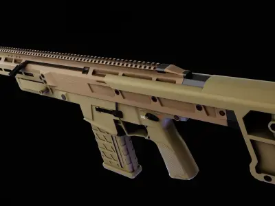 Textron NGSW-R Low-poly 3D model