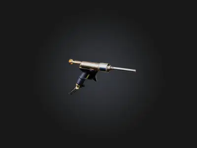 Welding Torch Low-poly 3D model purchase