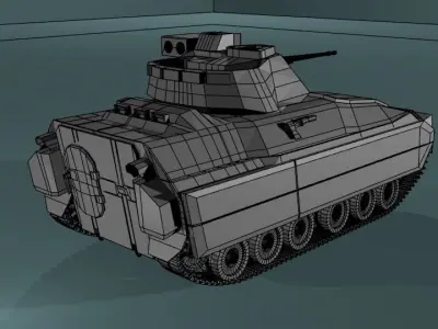 M3 Bradley 3D model