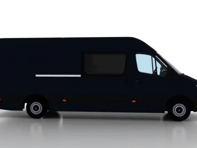 Mercedes Benz Sprinter L3H2 2009 Crew Van EU 3D model