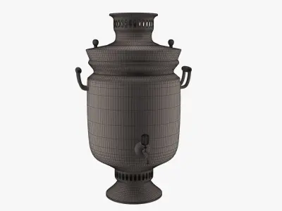 3D Old Samovar 3D model
