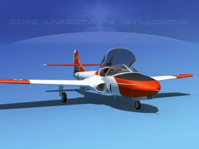 Cessna T-37 Tweetybird V06 Greece 3D model