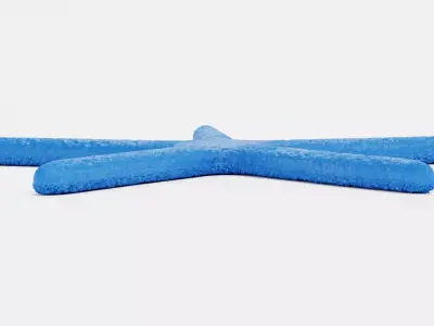 -Blue Stafish - Linckia Laevigata- 3D model