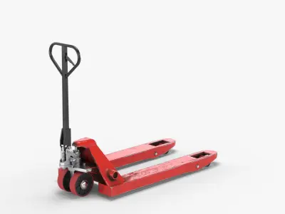 Hand Pallet Truck Low-poly 3D model purchase