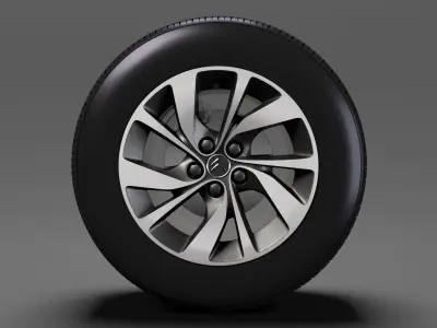 Citroen SpaceTourer 2017 wheel 3D model