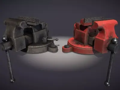 Red Vice 3D model