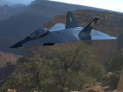 F-24A Tomcat 2 3D model