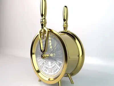 Ship Telegraph 3D model