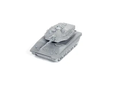 Merkava Tank Model Kit Free 3D print model