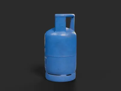 Indonesian LPG -12 kg  Low-poly 3D model