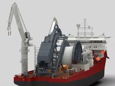 Apache II Ship 3D model